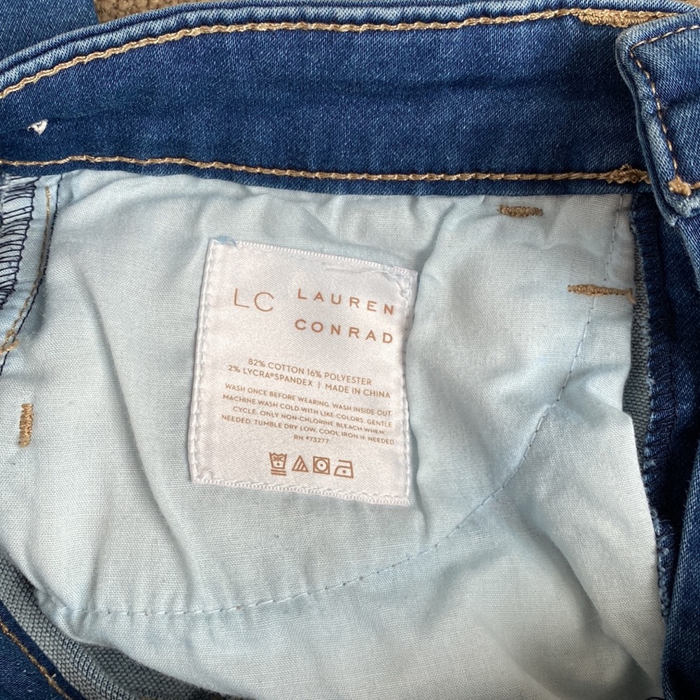 LC Lauren Conrad high waisted skinny jeans - Picture 7 of 8